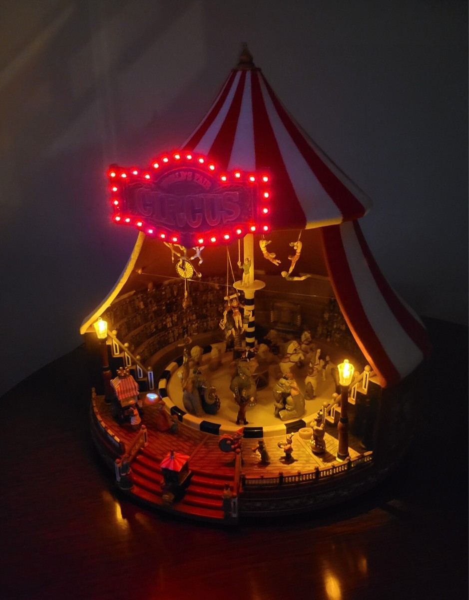 Circus Display ~World's Fair Big Top Circus Gold Animated Circus Display ~World's Fair Big Top Circus Gold Animated