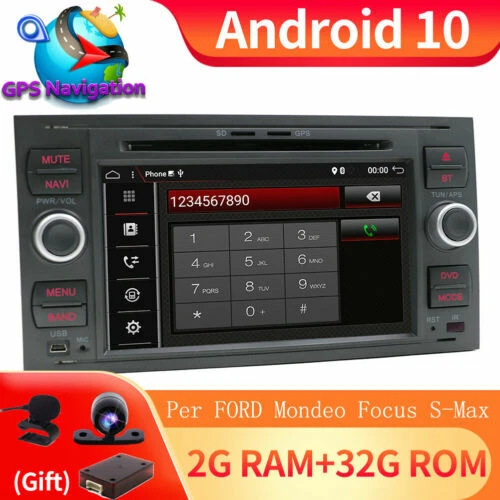 Autoradio e frontalini da auto dimensione 2 DIN con Android per Ford