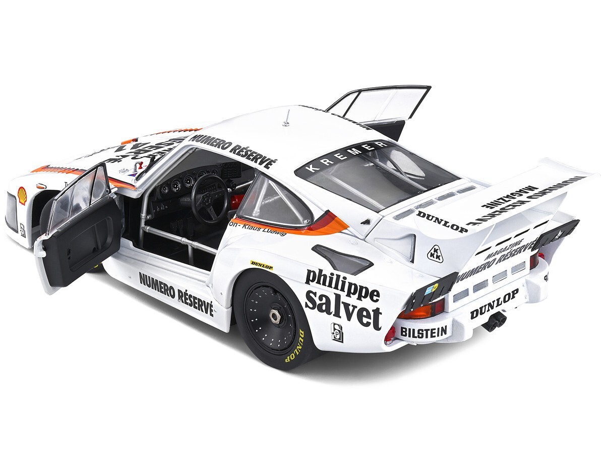 1/18 Porsche 935 K3 #41 24H Le Mans 1979 Diecast Model Car