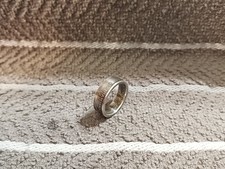 New Hampshire 90 Silver Handcrafted Washington Quarters coin ring, size 8 2000