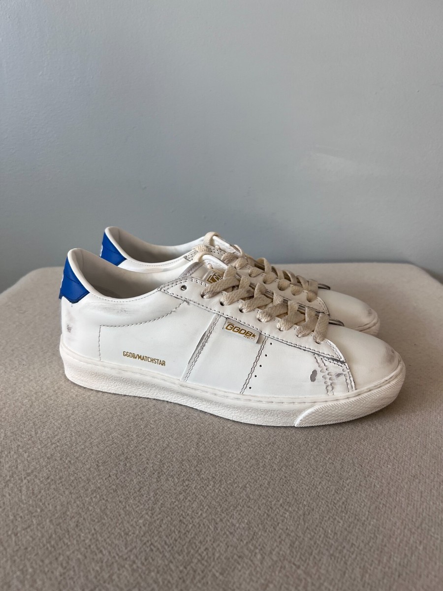 GOLDEN GOOSE MATCHSTAR スニーカー Golden Goose Matchstar Sneaker - Size 39 - White Leather