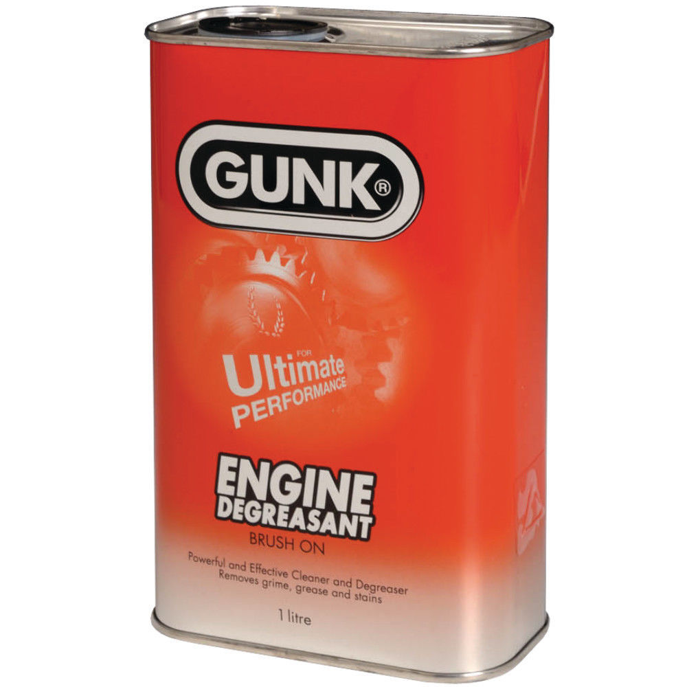 GUNK BRUSH ON ENGINE DEGREASANT CAR VAN DEGREASER REMOVER CLEANER 1L - Image 5