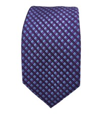 JOHN W. NORDSTROM Purple Geometric Silk Slim Tie 59"/ 2.8" NWT