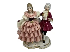 Dresden Lace Karl-Heinz Klette Vintage Dancing Couple Germany