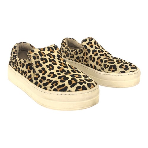 j slides animal print sneakers
