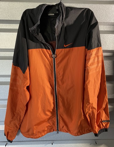 Vintage Nike Windbreaker Orange Black 