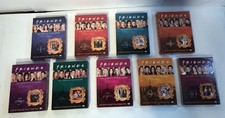 9 Friends TV Series DVDs -All season sets except 8 -Used 1 Sealed -Great Cond.