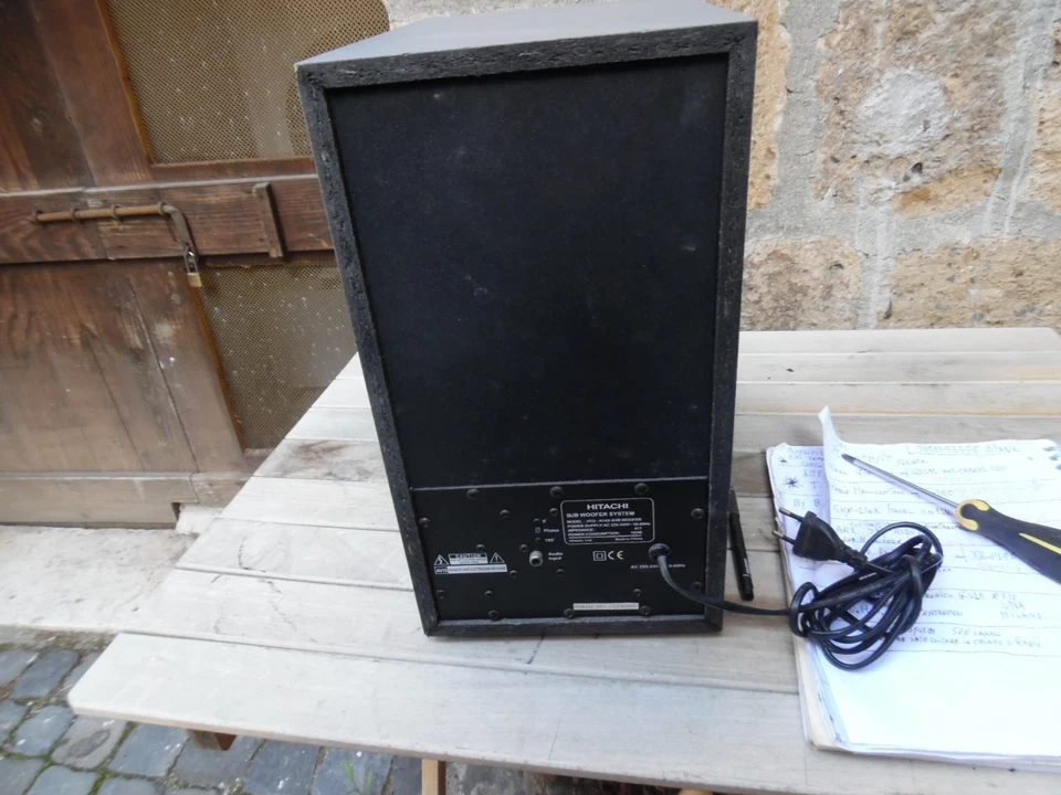 Hitachi mod.MTD-K160 Sub Woofer System (attivo) - Immagine 4 di 4