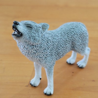 Schleich 14741 Howling Gray Wolf Figure Am Limes 69 D-73527