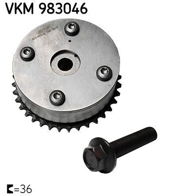 SKF VKM 983046 Nockenwellenversteller für TOYOTA AVENSIS (T25) Alphard (H1)