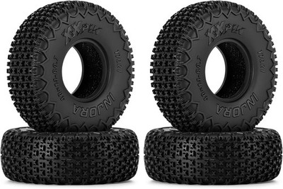 INJORA 0.7'' XHX Pin Tires 40 * 14mm for 1/30 Axial SCX30 (T7021)