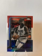 Topps Chrome Jonathan Isaac #167 Orlando Magic Red White & Blue Refractor