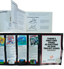 Nintendo NES Spiel Life Force Salamander PAL A CIB 1988