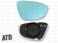 Spiegelglas Rechts Blau Konvex Beheizbar FüR VW Beetle CC EOS Jetta Passat Neu