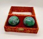 Rare Old Chiming Harmony Baoding Balls, Chinese Health Balls in Original Box — photo 2