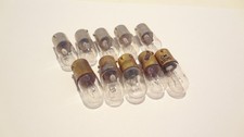 CM  BULB #1820 MINATURE BASE 28VOLTS  2.8 WATTS LOT (10EA) *NEW*
