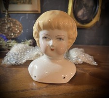 Vintage Low Brow China head doll head arms legs kit never used Emma Tudor
