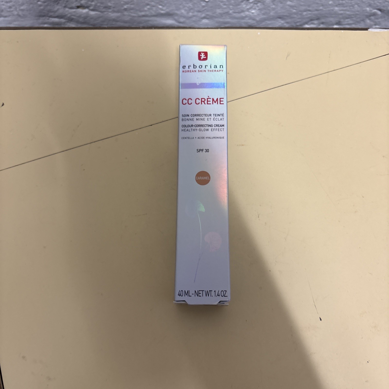 Crema Erborian CC Centella SPF30 40 ml (Color: Caramelo)