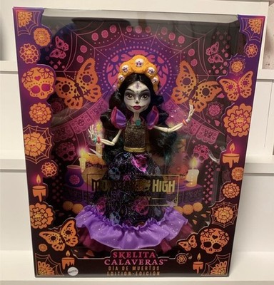Monster High Howliday Skelita Calaveras Dia De Muertos 2023, HXH99
