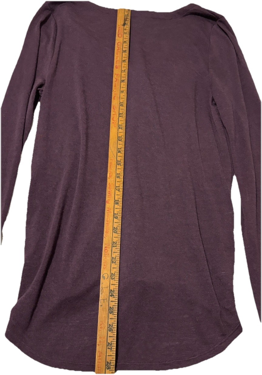 Loft TieFront Soft Tunic Button Down Lightweight … - image 5