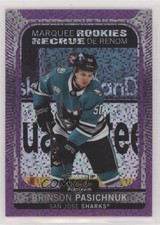 2021 O-Pee-Chee Platinum Marquee Rookies Violet Pixels Brinson Pasichnuk 08a0
