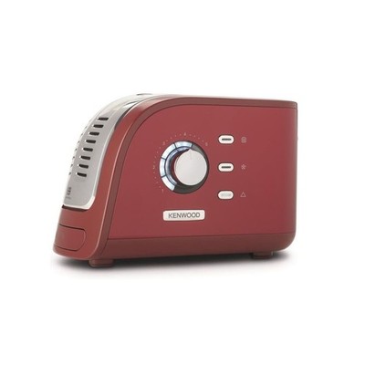 KENWOOD Toaster Turbo 2 Schlitz TCM300RD rot 2300W Bräunungsregelung