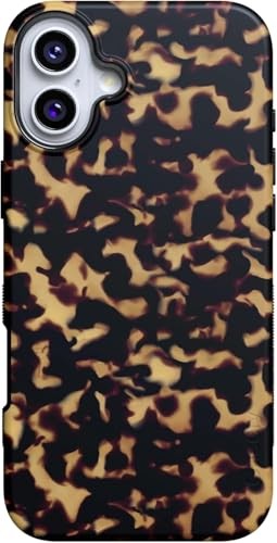 iPhone 16 Military-Grade Tortoise Print Shockproof Case-image