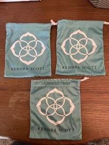 Kendra Scott Retired Dust Bags Drawstring Pouches Empty