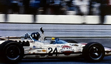 Vtg Indy 500 1966 1st Lap Crash Flying Tire Blimp 8mm 50' Home Movie  READ -FC