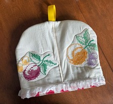 Handmade Tea Cozy Made Fron Repurposed Tea Towels