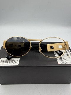 Versace 0VE2264 100287 Unisex Sunglasses Matte Gold Frame (For Parts)