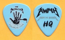 Metallica All Within My Hands Foundation Hand Logo Guitar Pick - 11/14/2020 AWMH