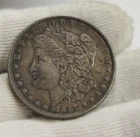 1887 US Morgan Silver Dollar $1 XF (Toned)