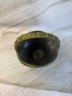 9 inch Green  Ceramic Haeger Basket — photo 3