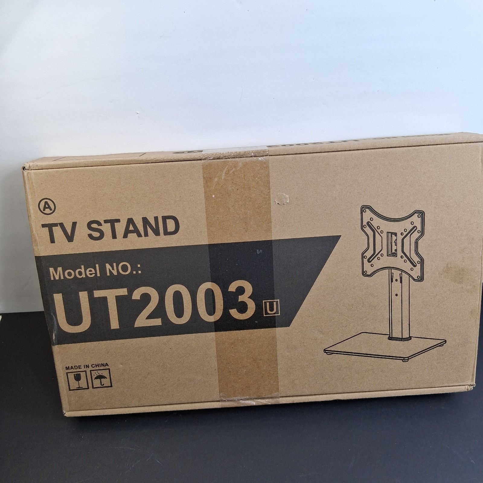 Base Mount Swivel Height Adjustable Vesa Ut2003 Open Box