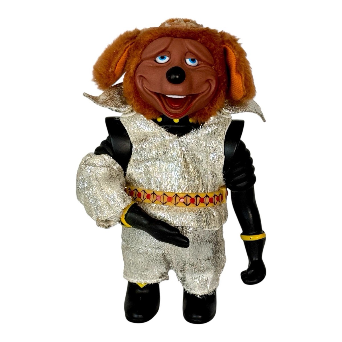 1980's Showbiz Pizza Place Dook LaRue Dog Plush Figure Rock-Afire
