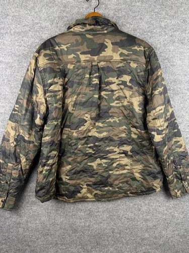 NWT Target Mens Camo Jacket Good fellow XL Green Camouflage Wind Resistant image 13