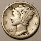 1928 S Mercury Dime VG - F   "Actual Coin Pictured - Not Cleaned"