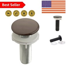 Elegant Oil Rubbed Bronze Sink Hole Cover - Discreetly Enhances Kitchen Style