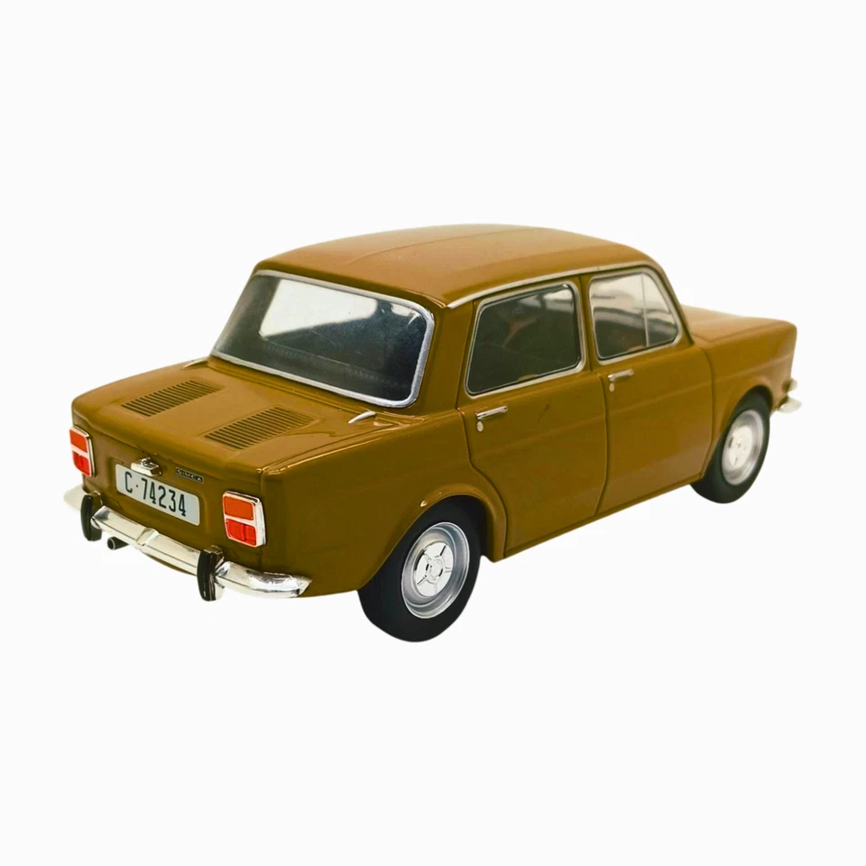 Modellino Edicola scala 1:24 Simca 1000 4 porte 1967 metal die cast collezione - Immagine 4 di 4