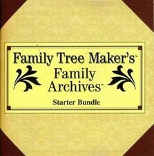 Family Tree Maker Starter Bundle Pc Cd Genealogy Social Security World Famil...