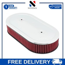 Edelbrock 1235 Dual Quad Oval Air Cleaner