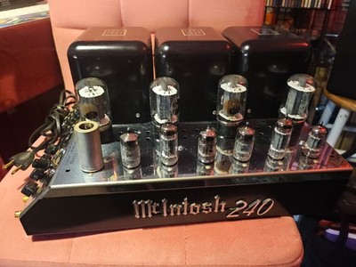 Vintage McIntosh MC240 Vacuum Tube Amplifier Works Well! | eBay