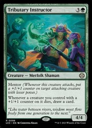 Tributary Instructor #96 - Rare - Commander: The Lost Caverns of Ixalan MTG