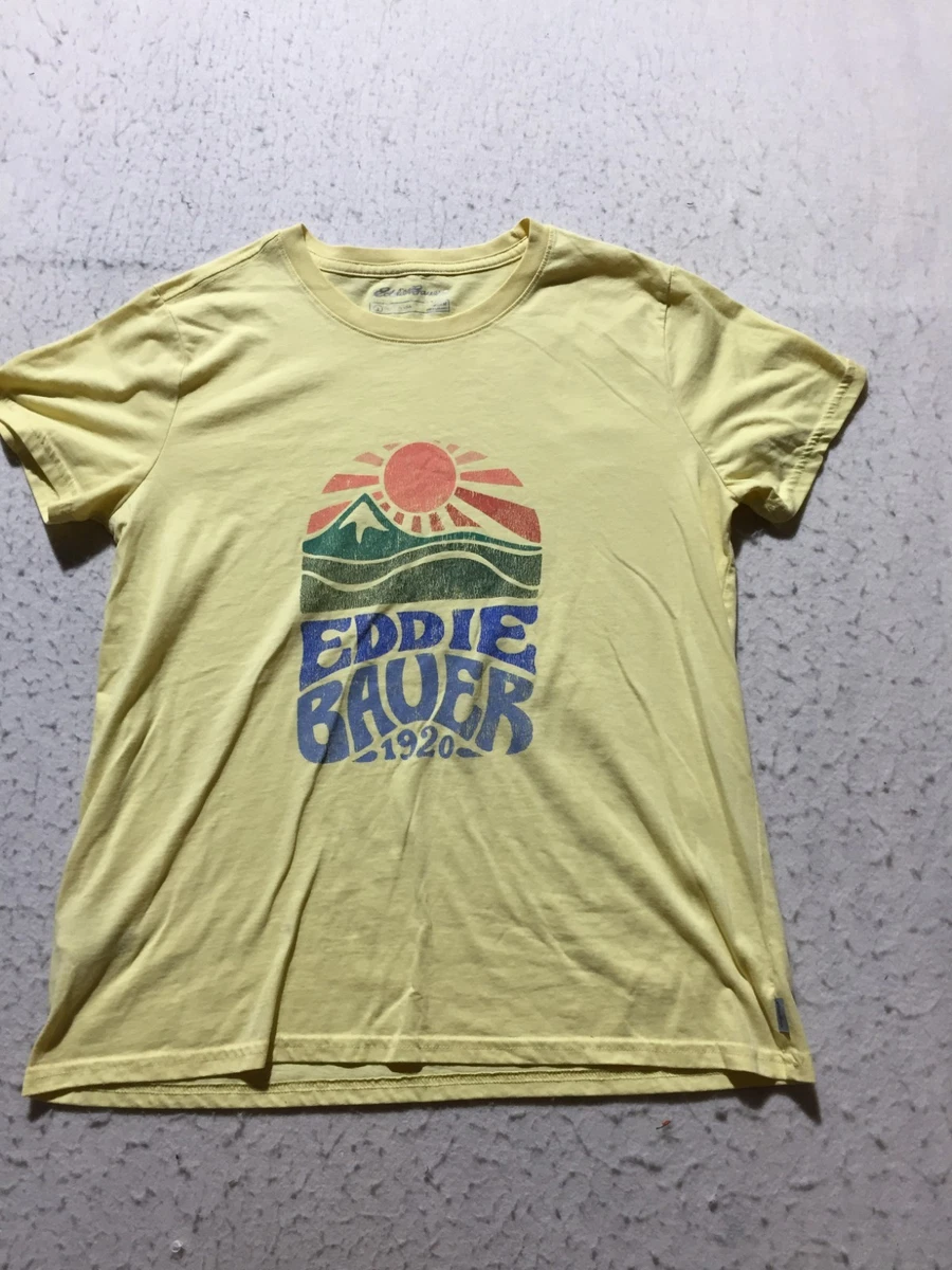 Eddie Bauer T-shirt girocollo da donna a maniche corte Tryout