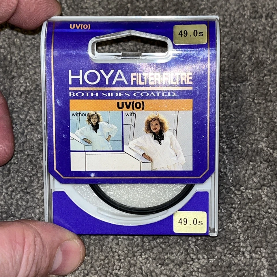 HOYA 49mm UV (0)  BOTH SIDES COATED Pitch: 0.75 Lens Protection - Image 2 of 4
