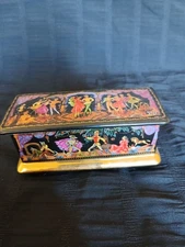 Vintage Ardleigh Elliot & Sons Porcelain Music Box W/ COA