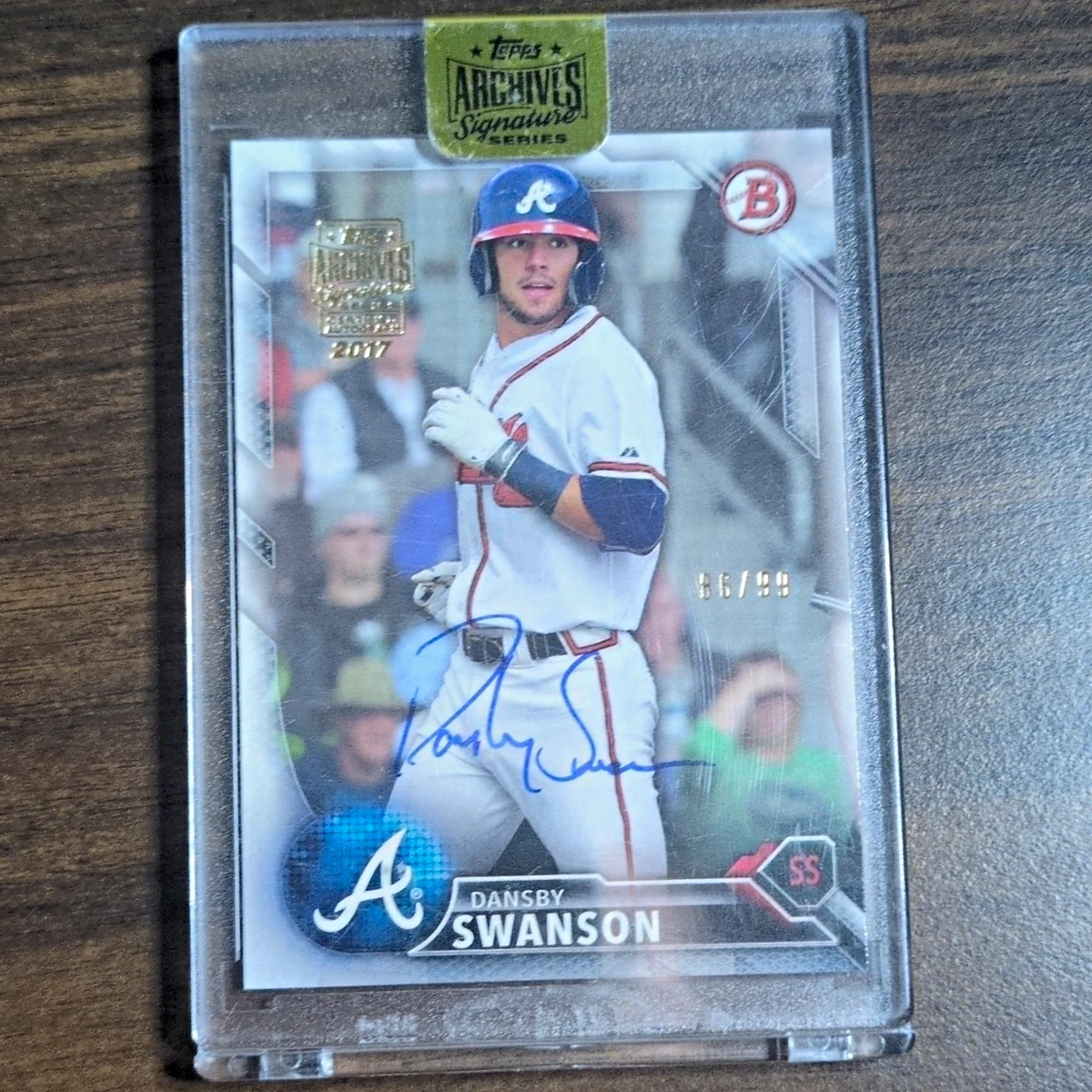 Dansby Swanson Autograph Baseball Cards for sale | eBay