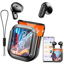 NE20 Translation Earbuds,Bluetooth 5.4 Earphones LED Display 135 Language Tra...