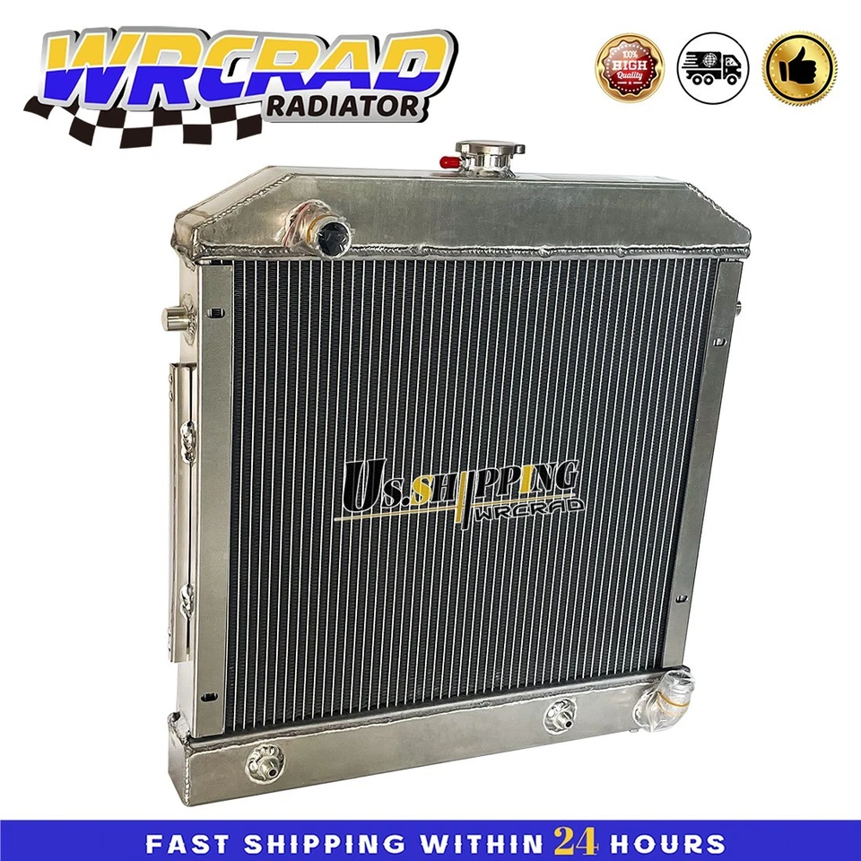 Radiador de 2 filas para Mercedes Benz Clase S W108 W109 280SE 280SEL 300 SEL 1968-1973 Foto 2 de 4